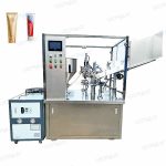 מכונת איטום אוטומטית למילוי צינורות קרם קרם עם מקרר מים