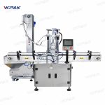 אוטומטית ליניארי סרוו ראש יחיד בקבוק צ'אק מכונת מכסה בורג