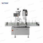 מכונת מכסה בקבוקי פלסטיק סיבובית אוטומטית למילוי קו