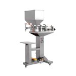 חצי אוטומטיות כפולות חרירי רוטב פלפל ערבוב מכונת מילוי