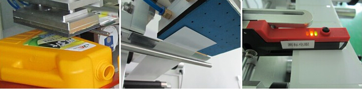 שקיות זרבובית מכונת תיוג שקיות פלסטיק חצי אוטומטית למשטח שטוח