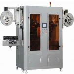 כוסות ראש כפול אוטומטי בקבוקי שתייה מכונת תיוג שרוול