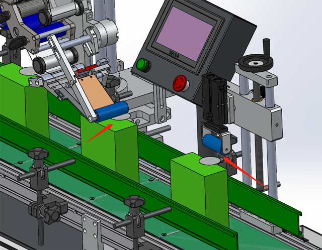 ציור עיצוב של קופסאות פינות