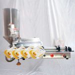 מכונת מילוי שקיות חצי אוטומטית פנאומטית פיה מוכנה מראש