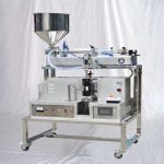 מכונת מילוי צינורות חצי אוטומטית עם ציוד איטום אולטראסוני